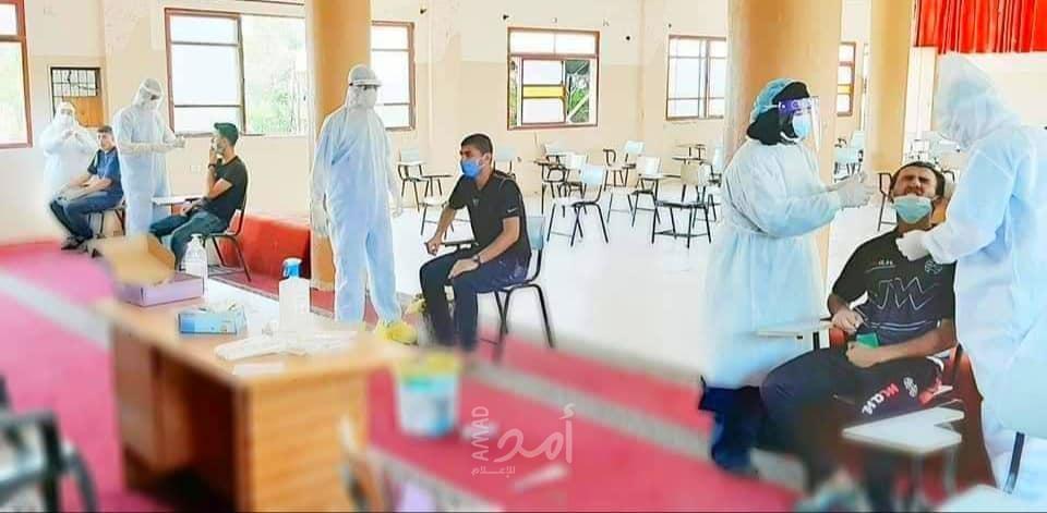 الخدمات الطبية تُجري فحص ما يزيد عن 260 من منتسبي داخلية حماس