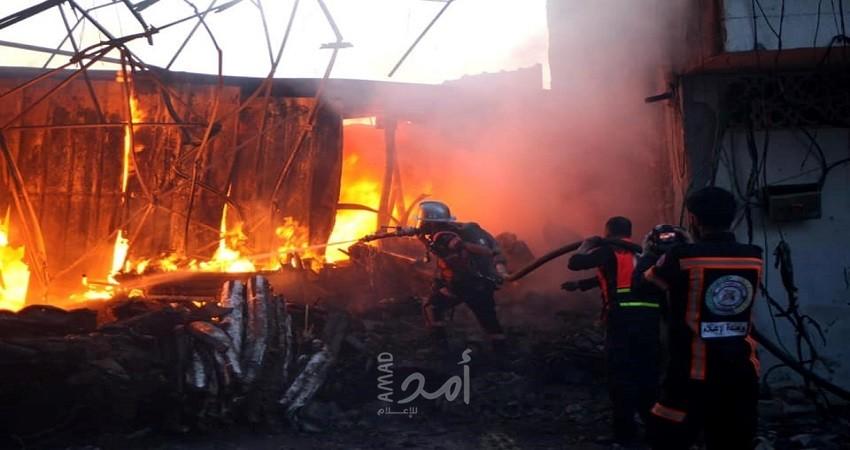 الدفاع المدني يتعامل مع 36 حادثًا بالضفة