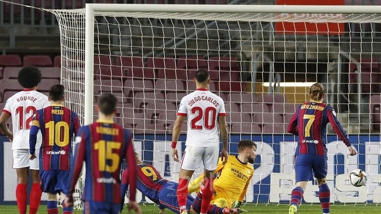 شاهد .. برشلونة ينتزع بطاقة التأهل إلى نهائي "كأس ملك إسبانيا"