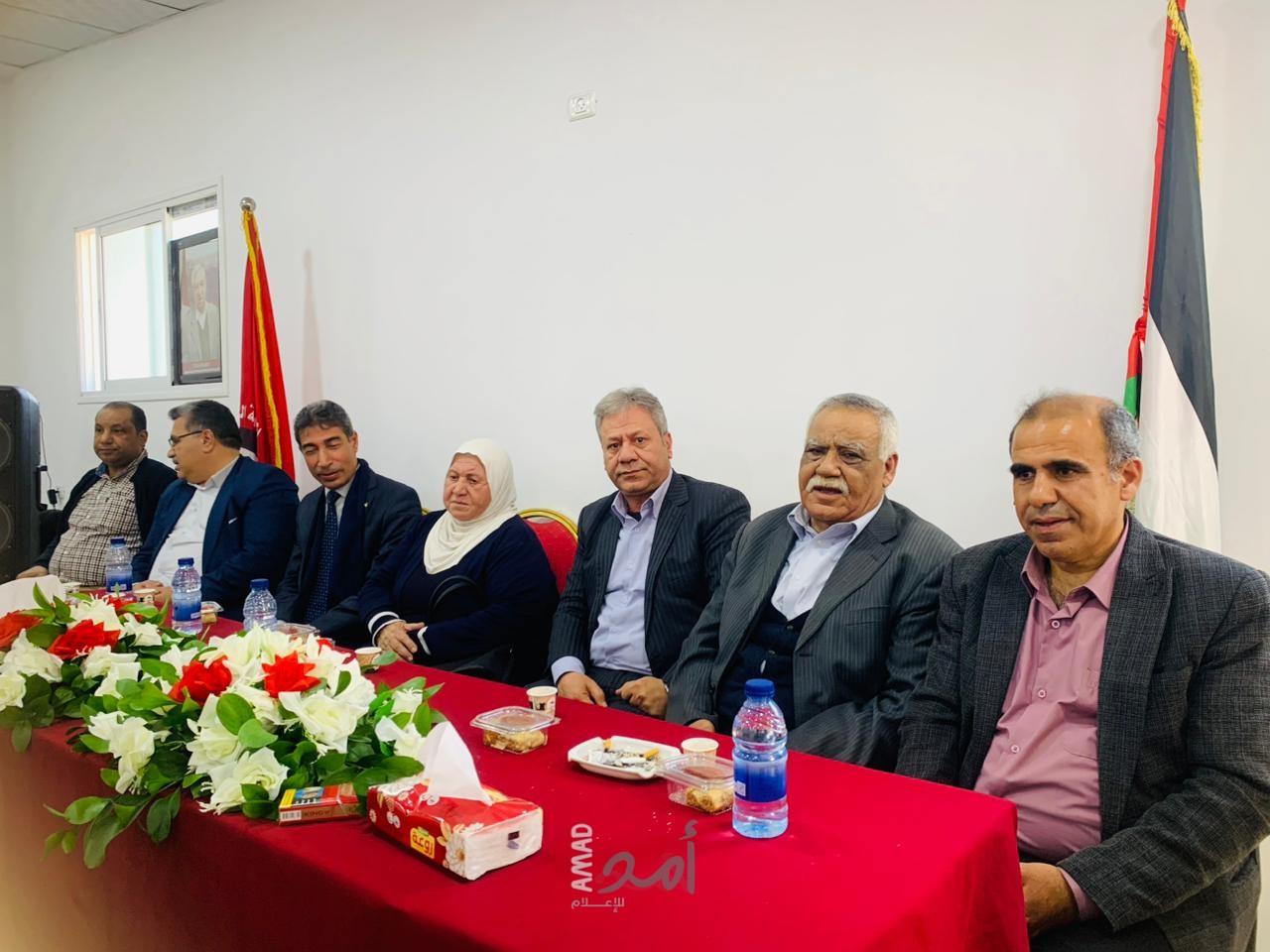 نقابة الصحفيين تهنيء الجبهة الديمقراطية وتشارك في افتتاح بازار مينا بمركز الجالية المصرية 