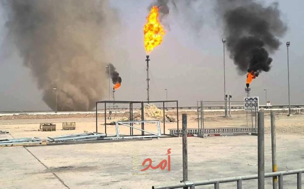 انفجار داخل حقل غاز كورمور في السليمانية شمالي العراق