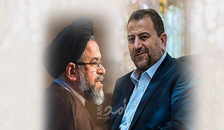 العاروري يلتقي وزير الأمن الإيراني محمود علوي