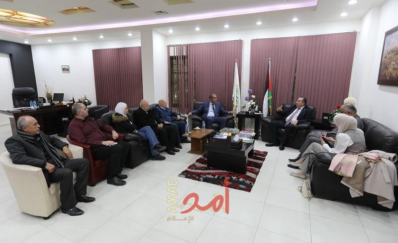 دوّاس يزور جامعة "خضوري" ويبحث آفاق التعاون في مجالات الاختصاص المشتركة