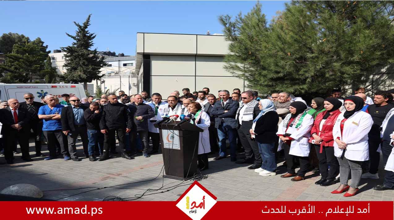 الصحة: جيش الاحتلال ارتكب جريمة مركبة بحق المواطنين والمرضى والطواقم الصحية في جنين