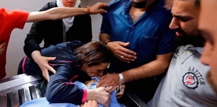 تشييع جثمان الشهيد "ثائر اليازوري" في البيرة