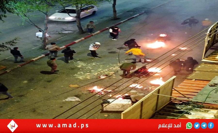 مظاهرات داخل "المسجد الأقصى" احتجاجاً على اقتحام شرطة الاحتلال