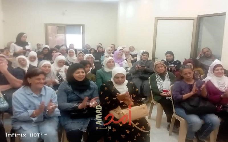 النسائية الديمقراطية تقيم ندوة بمناسبة يوم التراث الفلسطيني في سوريا