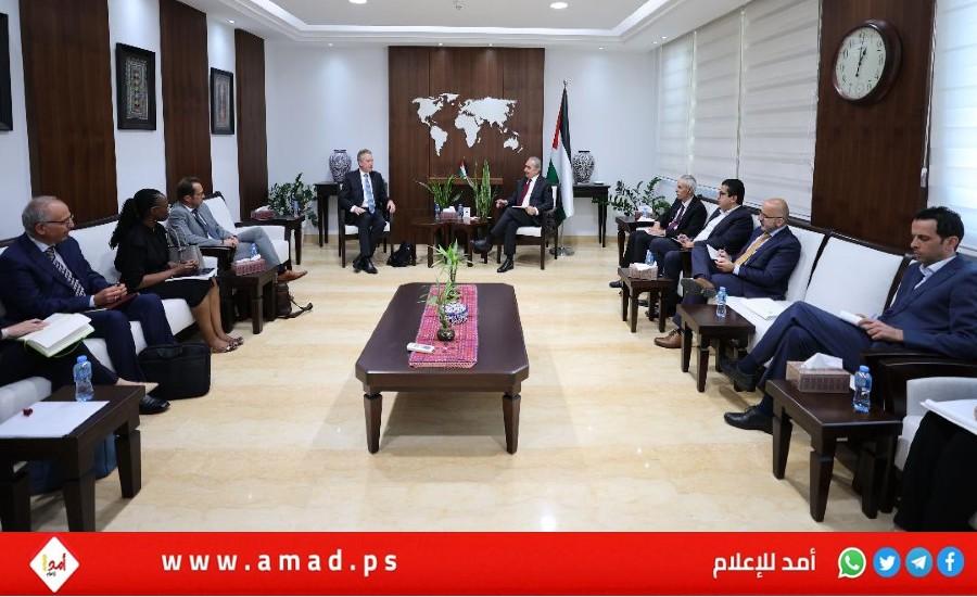 خلال لقاء مع صندوق النقد الدولي..اشتية: السلطة تعاني من وضع مالي صعب