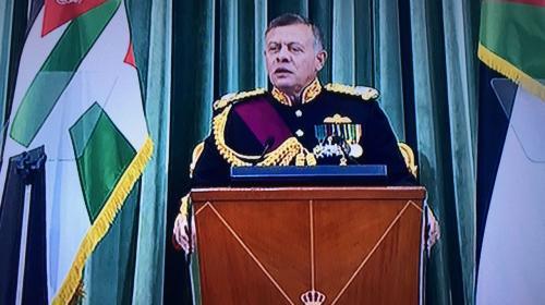 عاهل الأردن يشيد بالدور الأمريكي والمصالحة الفلسطينية في دفع عملية السلام