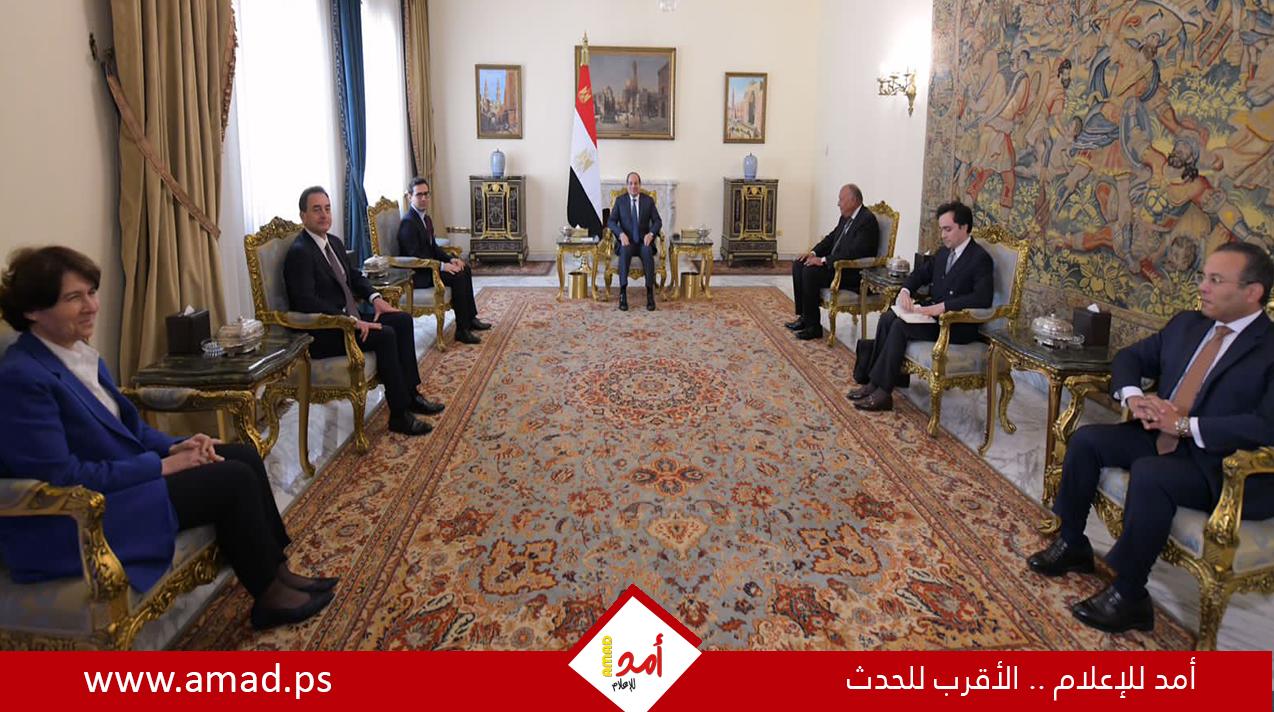 السيسي يستقبل وزير خارجية فرنسا لبحث الأوضاع فى غزة والسودان وليبيا والبحر الأحمر