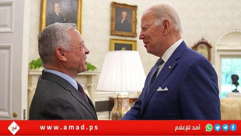 بايدن يؤكد وصاية الأردن على "المواقع المقدسة" في القدس.. ويشيد بدورها