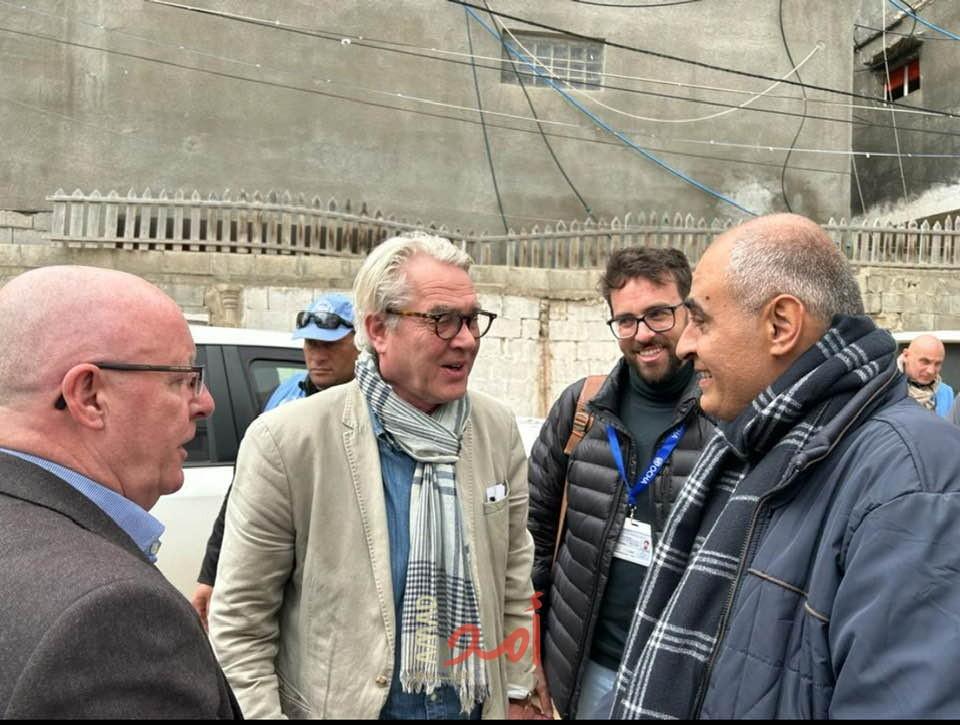  المنظمات الأهلية في غزة تلتقي مبعوث الأمين العام للأمم المتحدة ومنسق الشؤون الانسانية