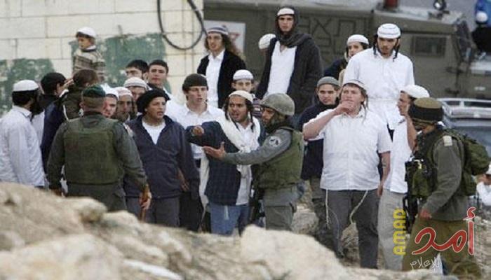 مستوطنون يهاجمون مركبة مواطن جنوب نابلس