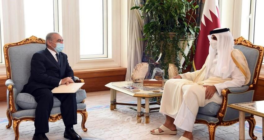اشتية يدعو أمير قطر لطرح مسار سياسي من أجل تطبيق قرارات الشرعية الدولية - صور