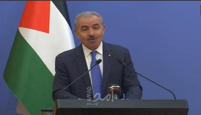 اشتية يدعو الحكومة البريطانية لتطبيق اعتراف البرلمان بدولة فلسطين