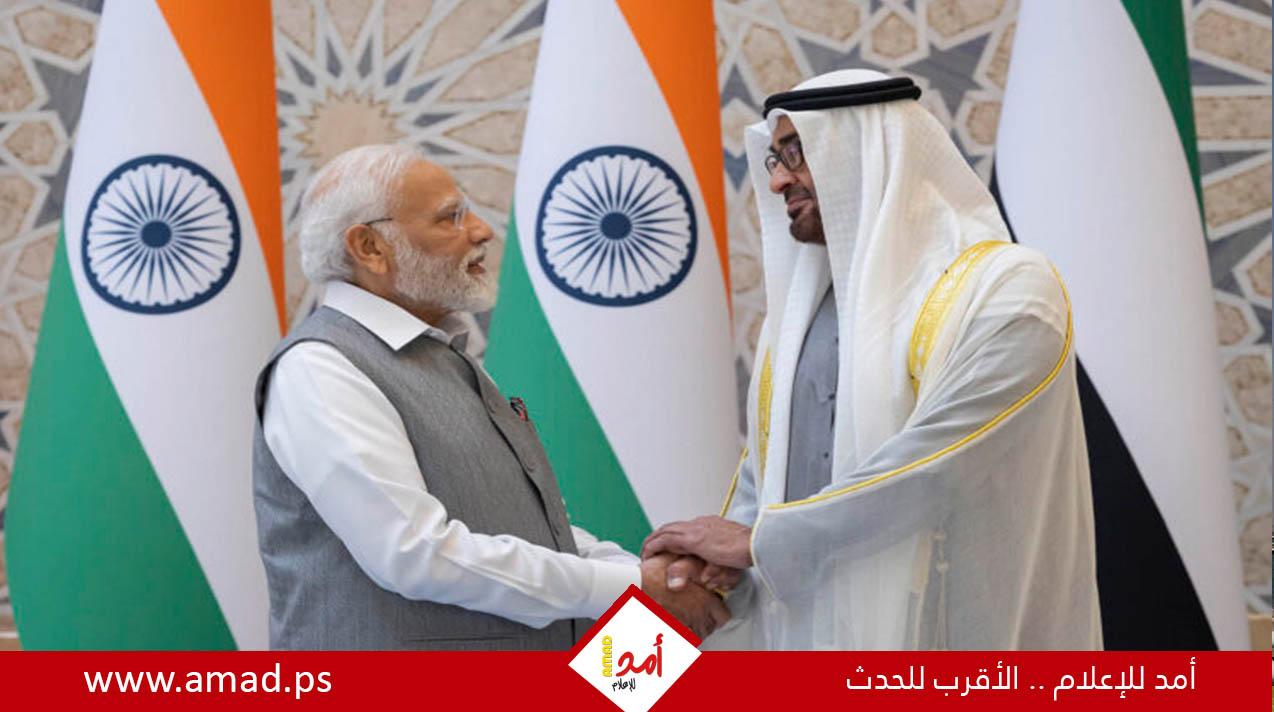 الهند تتفق مع الإمارات على تسوية المعاملات التجارية بالروبية بدلا من الدولار