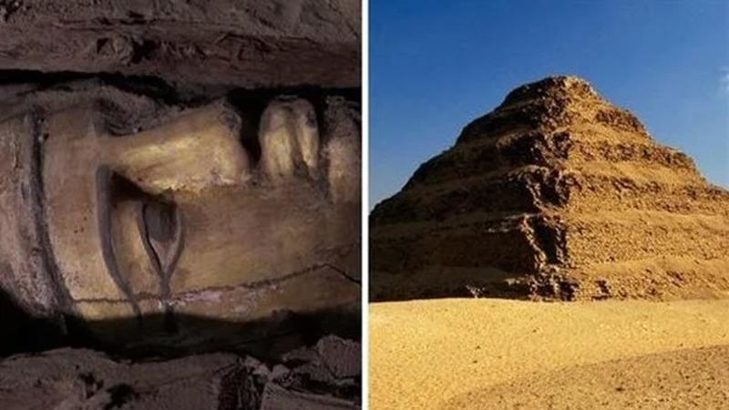 لأول مرة.. اكتشاف كنز دفين في مقبرة داخل سقارة