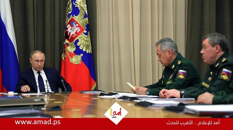 بوتين يؤيد اقتراح شويغو تسليم الغنائم من الأسلحة الأوكرانية لـ"دونيتسك ولوغانسك"
