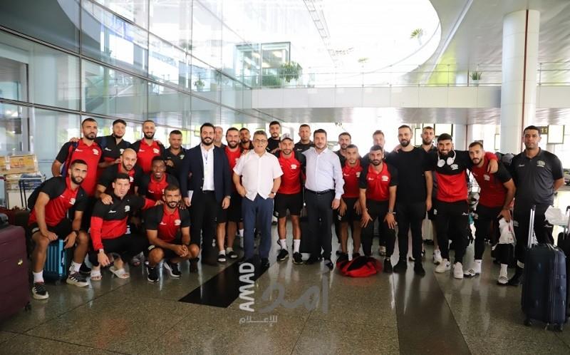 بعثة المنتخب الوطني الفلسطيني تصل فيتنام