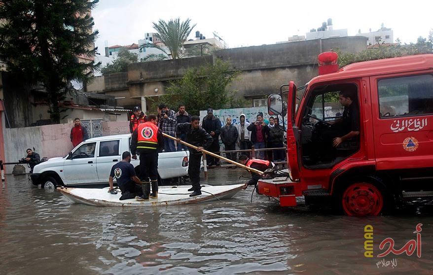 الدفاع المدني يصدر تعليماته برفع مستوى الجاهزية لمواجهة المنخفض الجوي