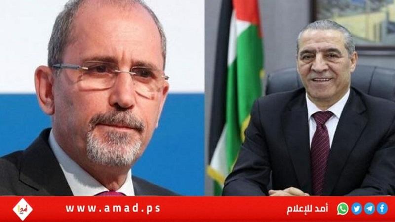 الشيخ يجري اتصالاً هاتفياً مع وزير الخارجية الأردني لبحث تداعيات عدوان جيش الاحتلال على جنين