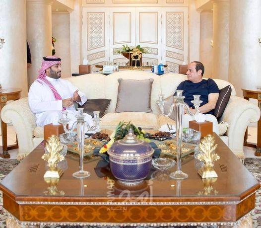 السيسي يلتقي بن سلمان في شرم الشيخ - صور