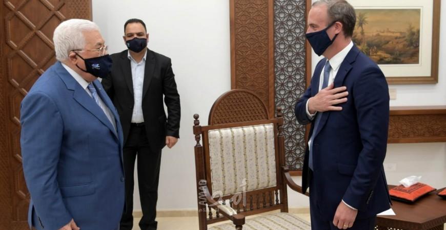 مصدر لـ "أمد": " القيادة الفلسطينية تتجاوب مع الرغبة البريطانية لاحياء العملية السياسية