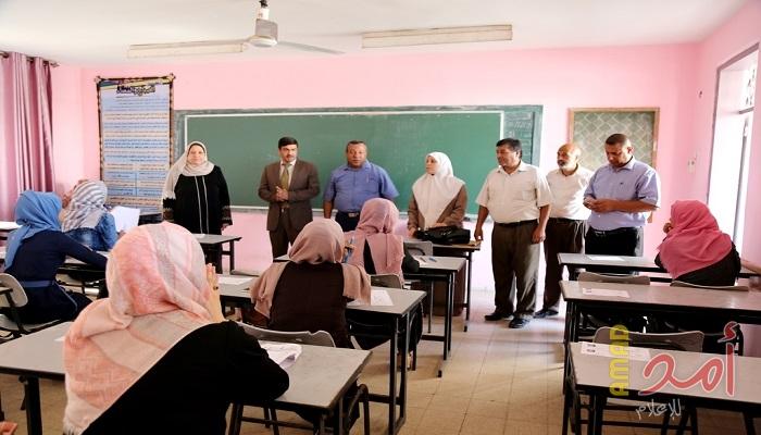 2800 طالب وطالبة يتقدمون لامتحان التطبيقي الشامل للعام 2018 بغزة