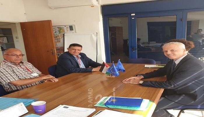 كهرباء القدس تطلع ممثلين من الاتحاد الأوروبي على آخر مستجدات الأزمة مع كهرباء إسرائيل