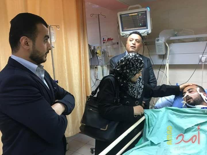 الصحة: استشهاد الصحفي  أحمد أبو حسين متأثر بإصابته