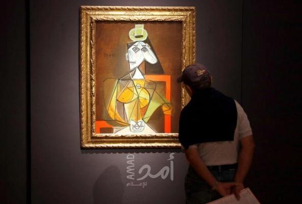 تمزيق لوحة ثمينة لبيكاسو في لندن من قبل شاب عشريني
