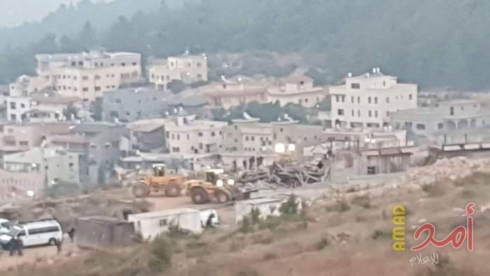 السلطات الإسرائيلية تهدم 4 منازل في "أم الفحم" - صور
