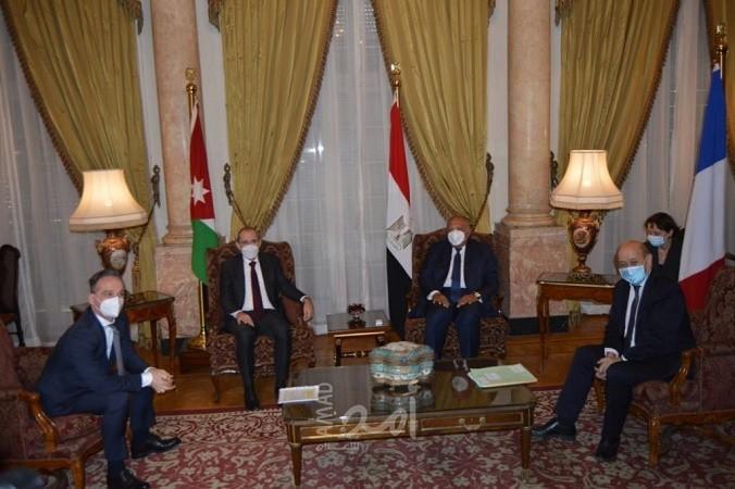 "الرباعي": تسوية الصراع الفلسطيني الإسرائيلي على أساس حل الدولتين..دعوا إلى الاستئناف الفوري للمفاوضات