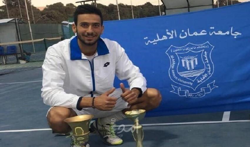 لاعب التنس الأردني موسى القطب يعلن انسحابه من بطولة شرم الشيخ رفضاً للتطبيع