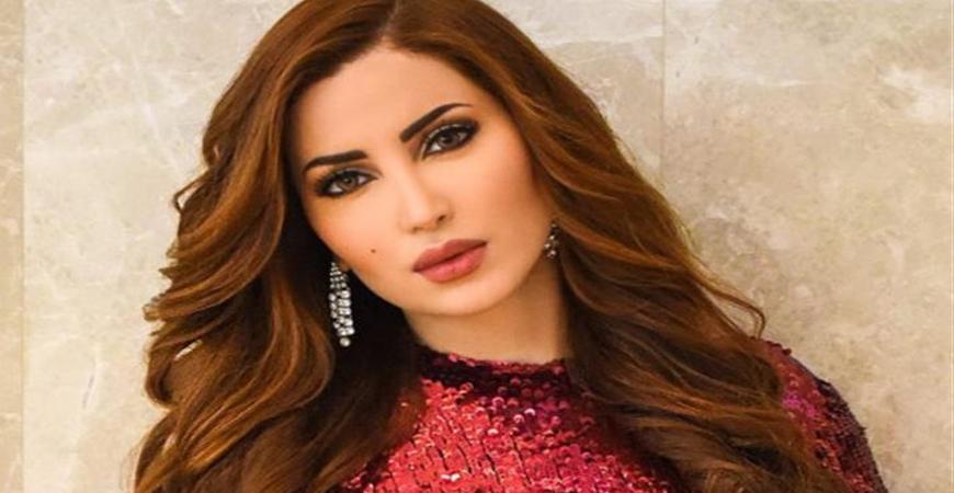 نسرين طافش تبهر متابعيها بــ الأحمر الناري..  شاهد