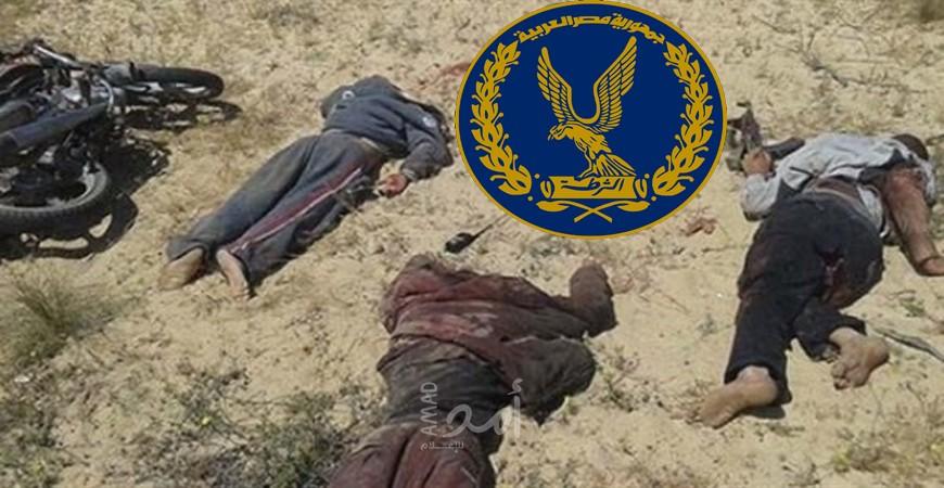 مصر: مقتل 21 إرهابيا في تبادل إطلاق نار مع قوات الأمن بشمال سيناء