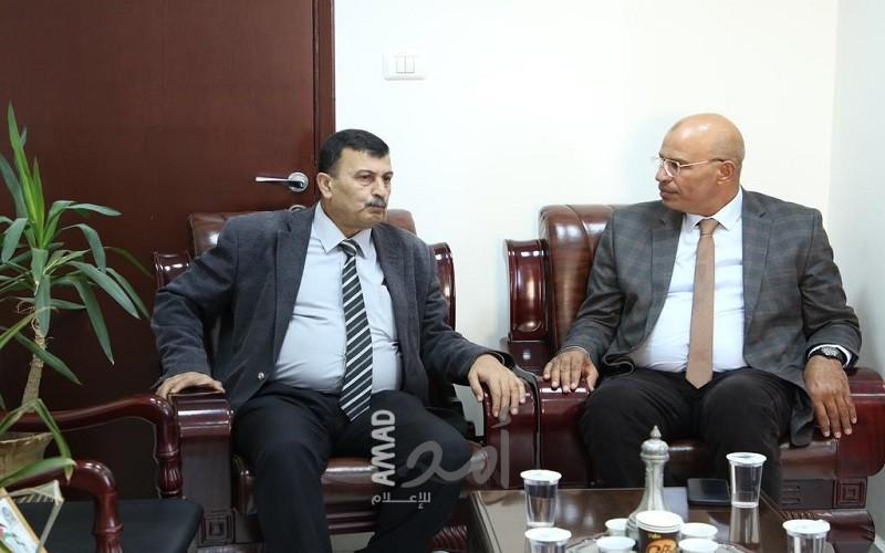 وكيلي التنمية وهيئة شؤون الأسرى يبحثان سبل التعاون المشترك