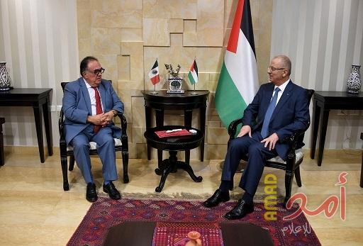 الحمد الله يستقبل ممثل المكسيك لدى فلسطين لمناسبة انتهاء مهامه الرسمية
