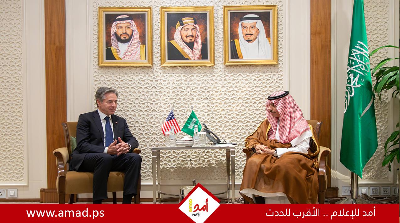 بلينكن يهاتف بن فرحان ويبحث الحرب على غزة وتداعياتها الأمنية والإنسانية