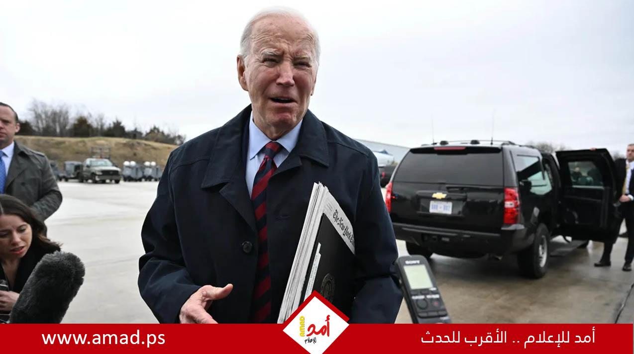 بايدن: التوصل لهدنة في غزة قبل رمضان يبدو صعبا