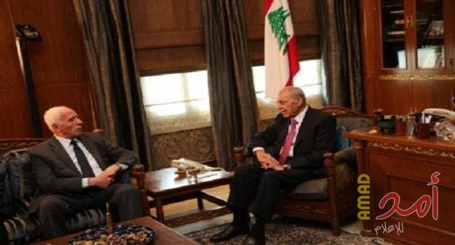 عمان: الأحمد يلتقي رئيس مجلس النواب اللبناني نبيه بري