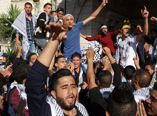 فوز كتلة الشهيد عرفات في جامعة فلسطين التقنية - خضوري طولكرم