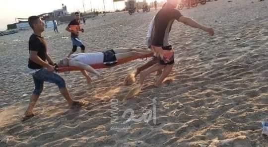 بالأسماء والفيديو والصور.. وفاة شابين غرقاً في بحر رفح