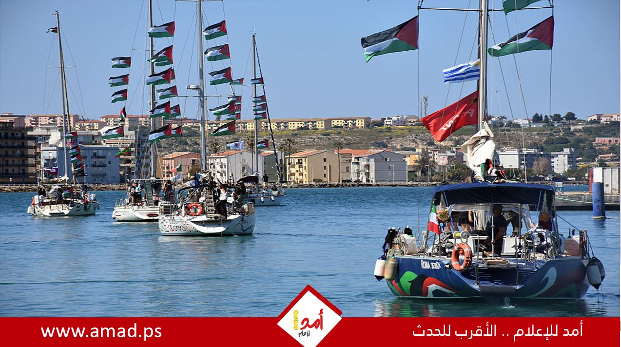 الحراك الوطني الفلسطيني يدعو سلطات حفتر بالإفراج الفوري عن محتجزين من مشاركي أسطول الصمود