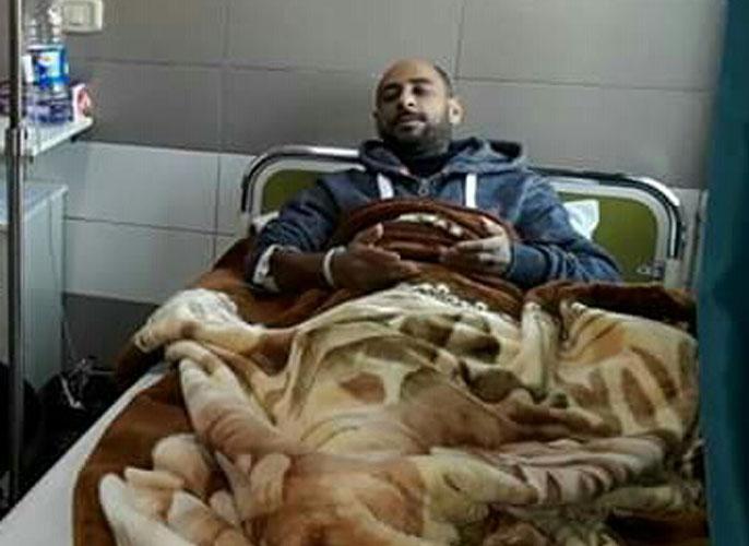 نداء مناشدة للتكفل بعلاج فلسطيني سوري مهجر بمخيم عين الحلوة