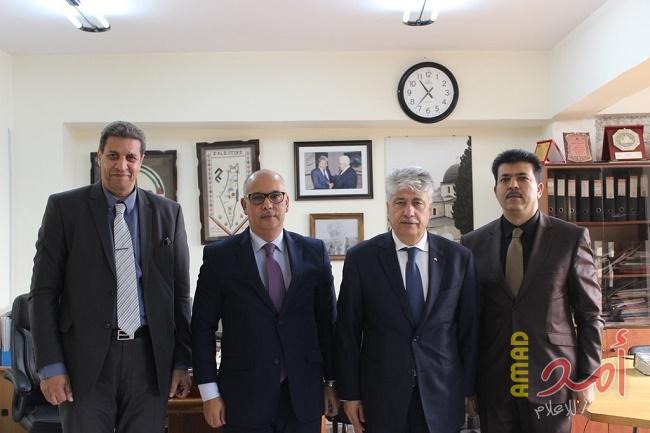 مجدلاني يبحث مع سفيري المملكة المغربية والجمهورية التونسية أخر التطورات السياسية