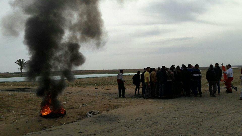 بالصور..القدرة: إصابة الدكتور ضياء ابو حسين  و4 من الطاقم الطبي بالاختناق الشديد