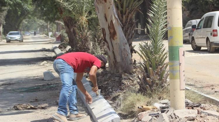 بلدية قلقيلية تواصل أعمال مشروع شارع جلجولية