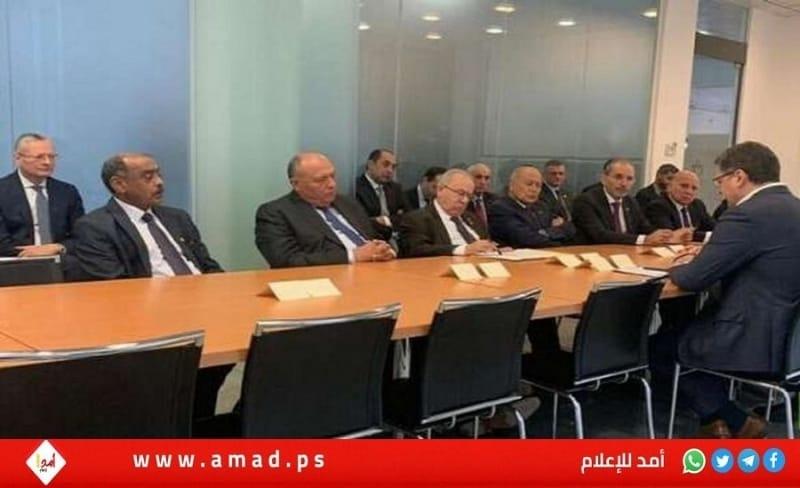 وزراء خارجية عرب يبحثون الوضع في أوكرانيا مع وزير الخارجية الأوكراني