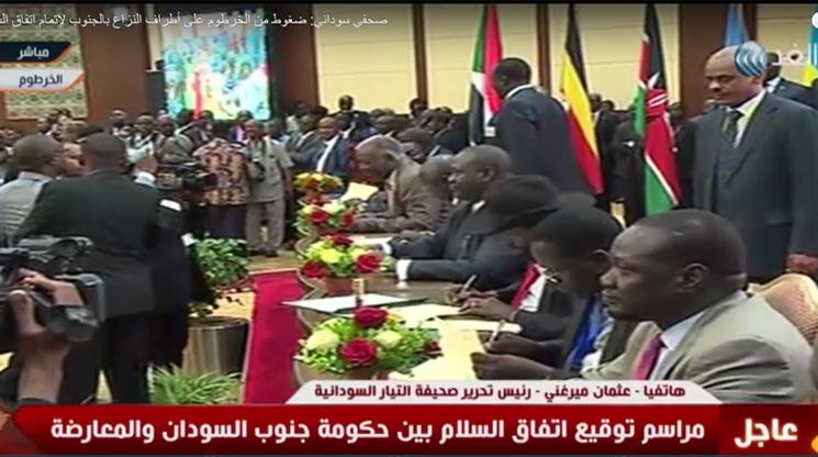 بالفيديو.. الصحفي السوداني"ميرغني": الخرطوم مارست ضغوطاً على أطراف النزاع بالجنوب لإحلال السلام